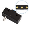 Baomain 2PCS Z-15GS-B3 General Purpose Basic Switch, Slim Spring Plunger,