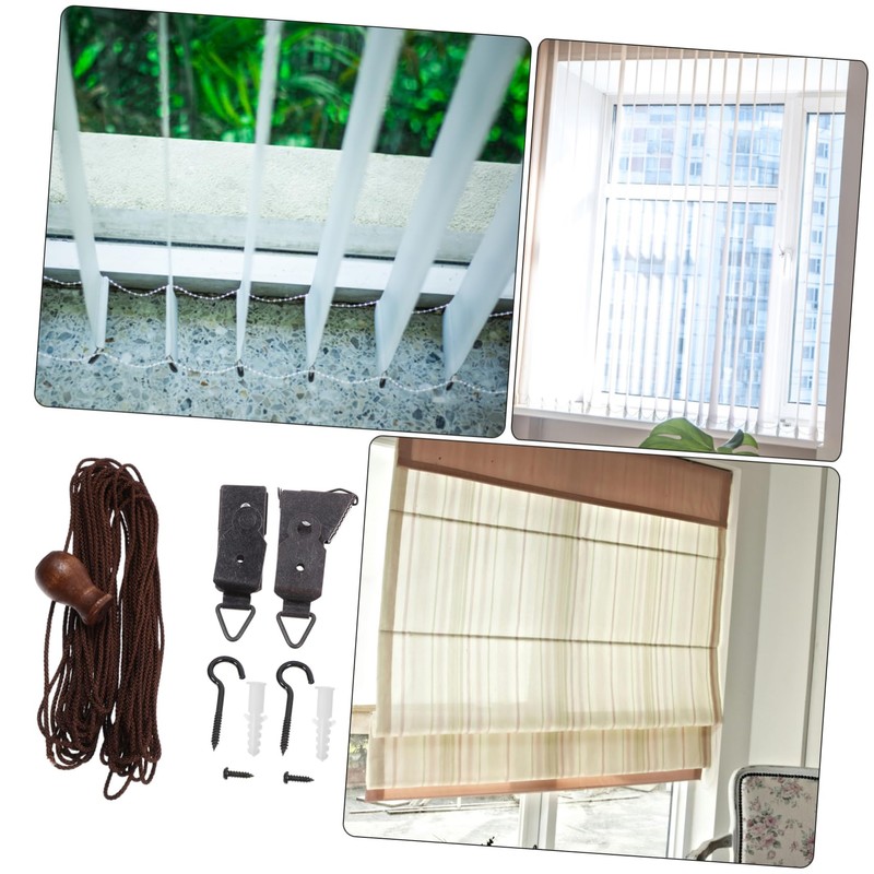 Operitacx Roller Blind Accessories Kit Sturdy Easy to Use for