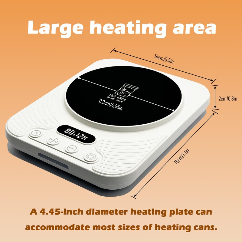 2025 Upgrade Sourdough Starter Warmer,Temperature Control Range 70°F-110°F, Accurate to