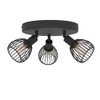 EGLO Sonnino Ceiling Spotlight 3-Way Ceiling Light Industrial with Swivelling