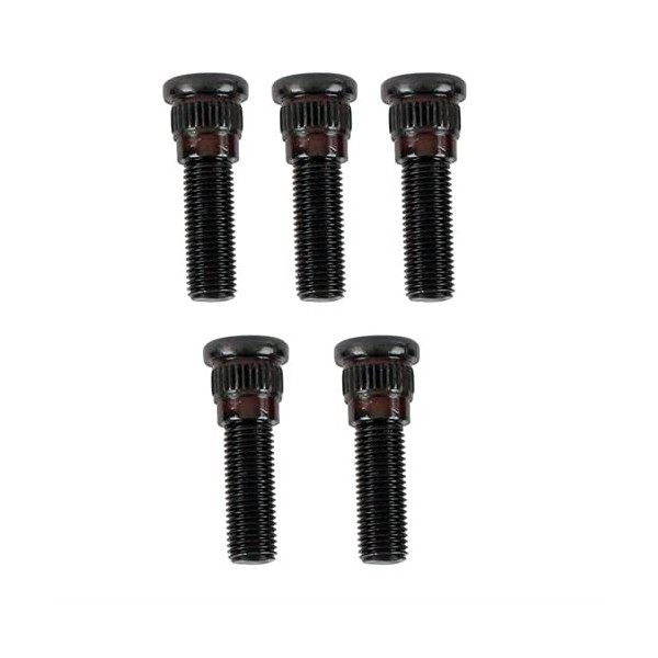 Wheel Studs, 7/16-20 .618 Knurl 2.00" Underhead Length 5 Pack