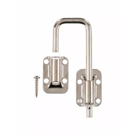 Ace  Nickel Indoor Sliding Door Latch 1-1/2 in.