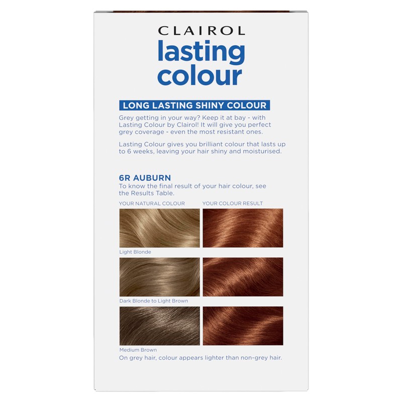 Clairol Lasting Colour Permanent Hair Dye | Perfect Grey Coverage