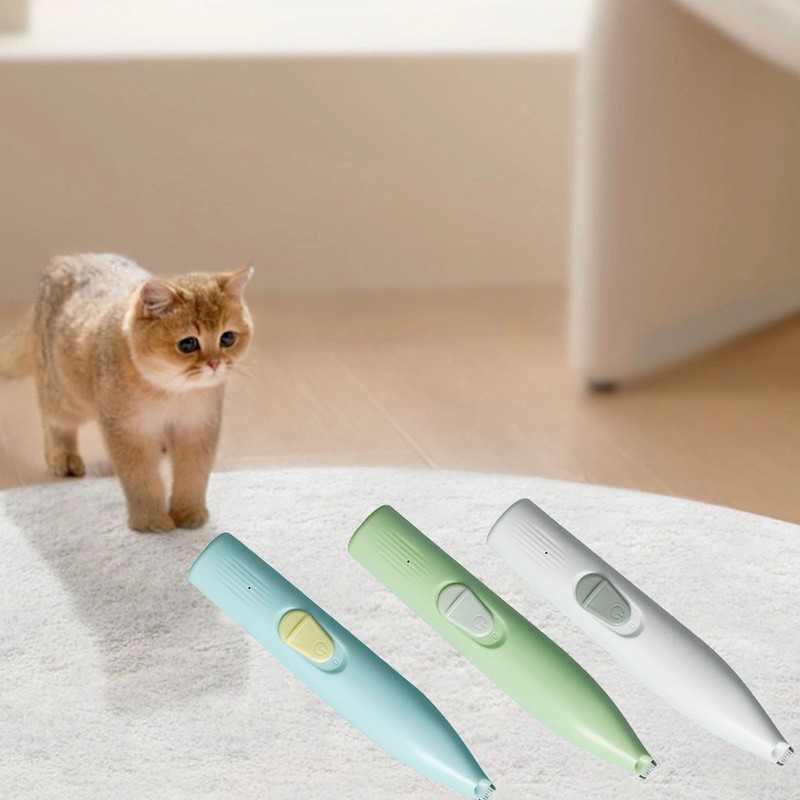 Pet Paw Hair Trimmer Rechargeable Low Noise Electric Dog Cat