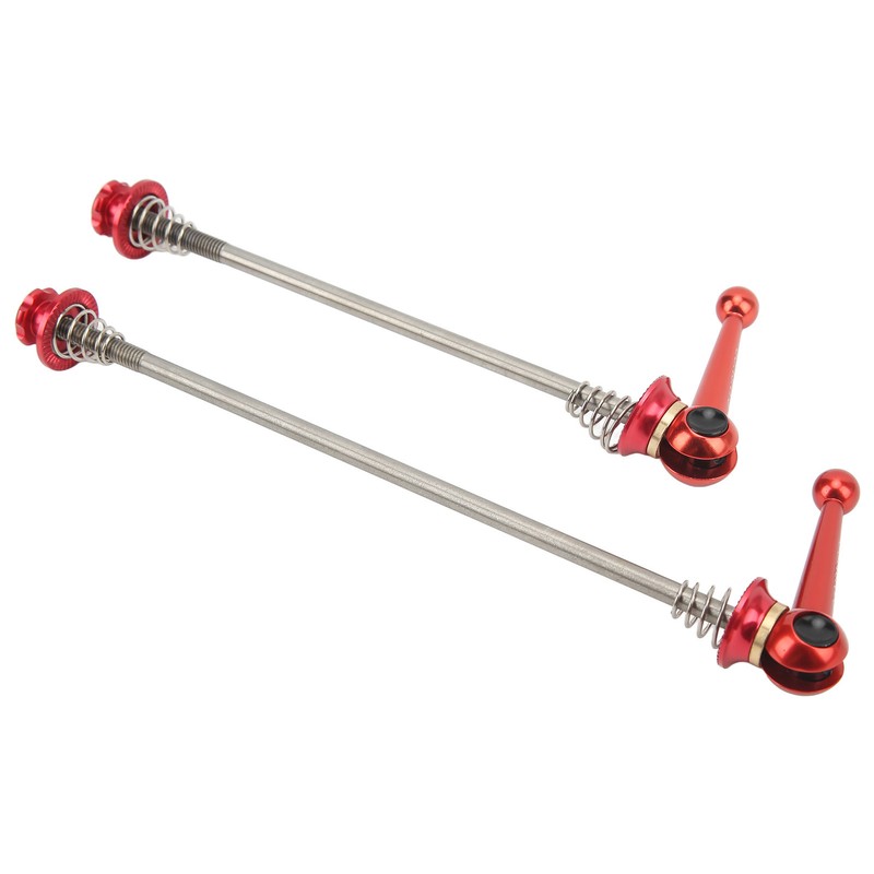 CANSUCC 2pcs Bicycle Wheel Skewer Aluminum Alloy Quick Release Titanium