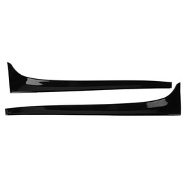 2pcs ABS Car Rear Window Side Wing Spoiler Fits for Volkswagen Golf 7 14-19