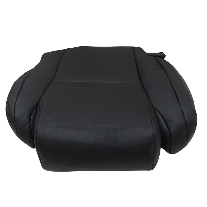Pripirlod Front Driver Bottom Replacement Leather Seat Cover Black Fit