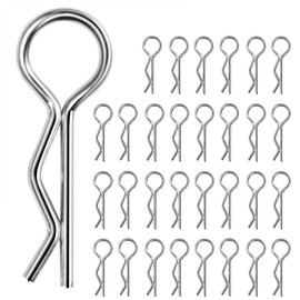 Haruhana Universal Body Clip, Body Pins, Length 0.8 inches (20 mm), Pack of 30 (RC Car)