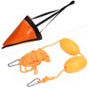 Kayak Boat Leash Rope with Buoy Floating Ball Stainless Steel