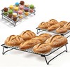Sourdough Cooling Rack 2 Pack Stackable | Heavy Duty Wire