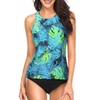 Holipick Two Piece Tankini Swimsuits for Women Tummy Control Bathing