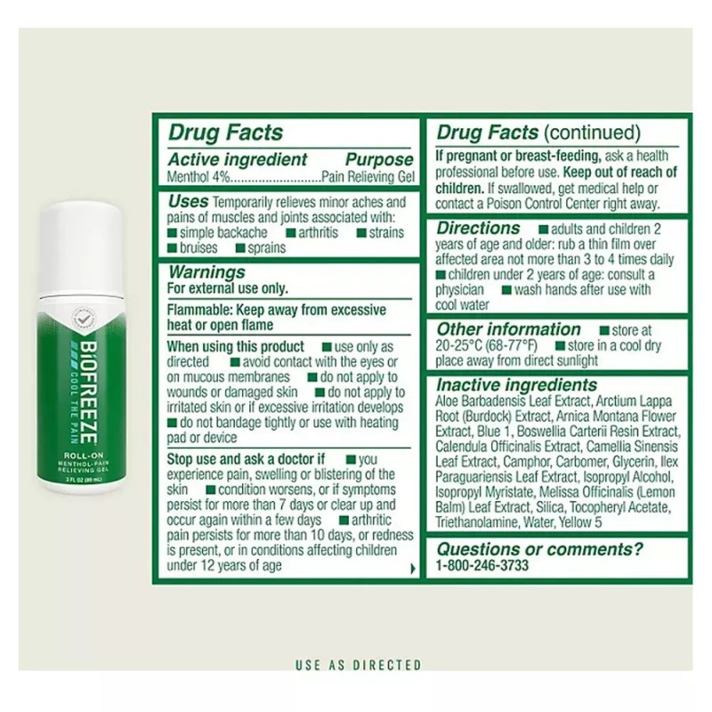 Biofreeze Biofreeze Roll On ( )