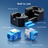 Cable Matters [UL Listed] 50-Pack 10Gbps Cat6 Keystone Jacks, RJ45