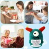 TOYMIS Positive Monster, Cute Emotional Crochet Monster with Encouraging Card