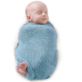 Newborn Photography Props Stretch Newborn Photography Wrap Blanket for Baby Boys Girls Posing Photo Shoot Props
