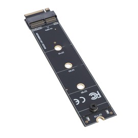 Yunseity 12 16 Pin SSD to M.2 Key M Adapter Card, PCIe 4.0 High Speed Transfer with Original Performance, for OS X Laptop 2013 2017 11 Systems