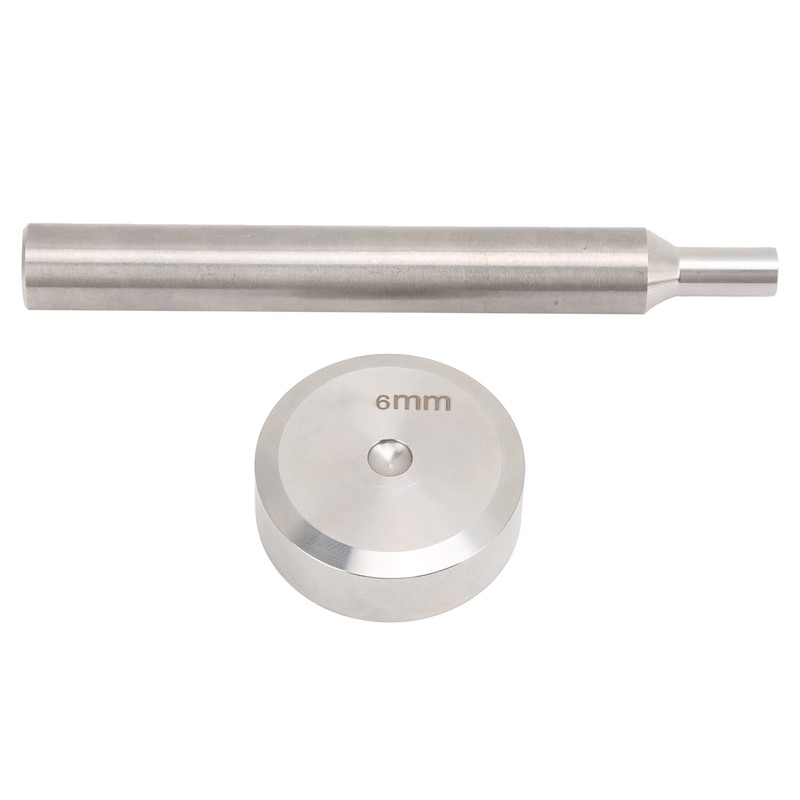Rivet Punch DoubleSided 6mm Fixing Setting Tool for DIY Leather