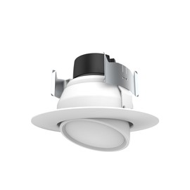 Satco S9465-9 Watt Transitional LED Downlight in White Finish, 3.31 inches