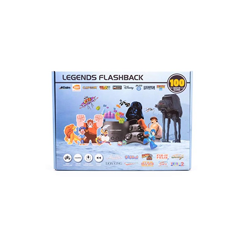 AtGames Legends Flashback. HDMI Game Console with 100 Games Built-in