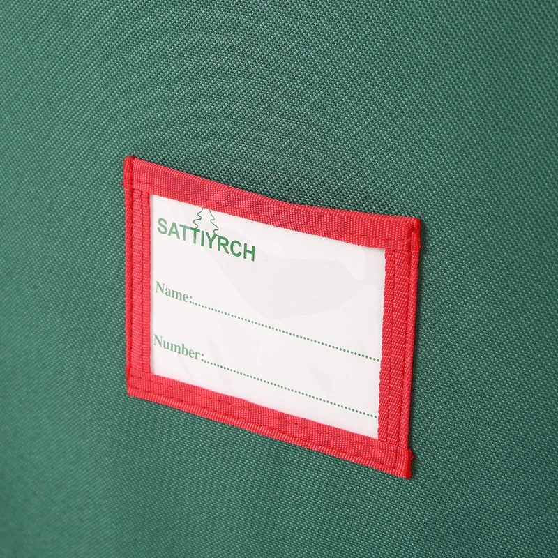 Sattiyrch Christmas Ornament Storage Box,600D Oxford Fabric Stores up-to 64