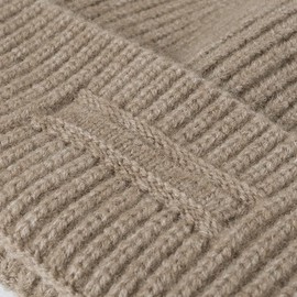 keearce Beanie for Men Women Warm Winter Hats Knit Cuffed Plain Beanies Hats (US, Alpha, One Size, One Size, Coffee)