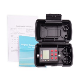 Digital Torque Meter Digital Backlight Display Wrench Torque Tester Two Working Modes Adjustable Five Units Switchable with Buzzer and LED Indicator Light Function