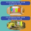 Travel Essentials Laundry Detergent Sheets with Portable Clothesline - Travel