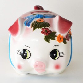 Piggy Bank Piggy Bank in Pink Small – sl-61 a