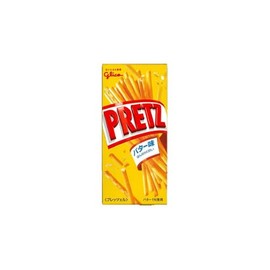 Glico Pretz Butter Flavor, Set of 10, ENTERACT with Bonus