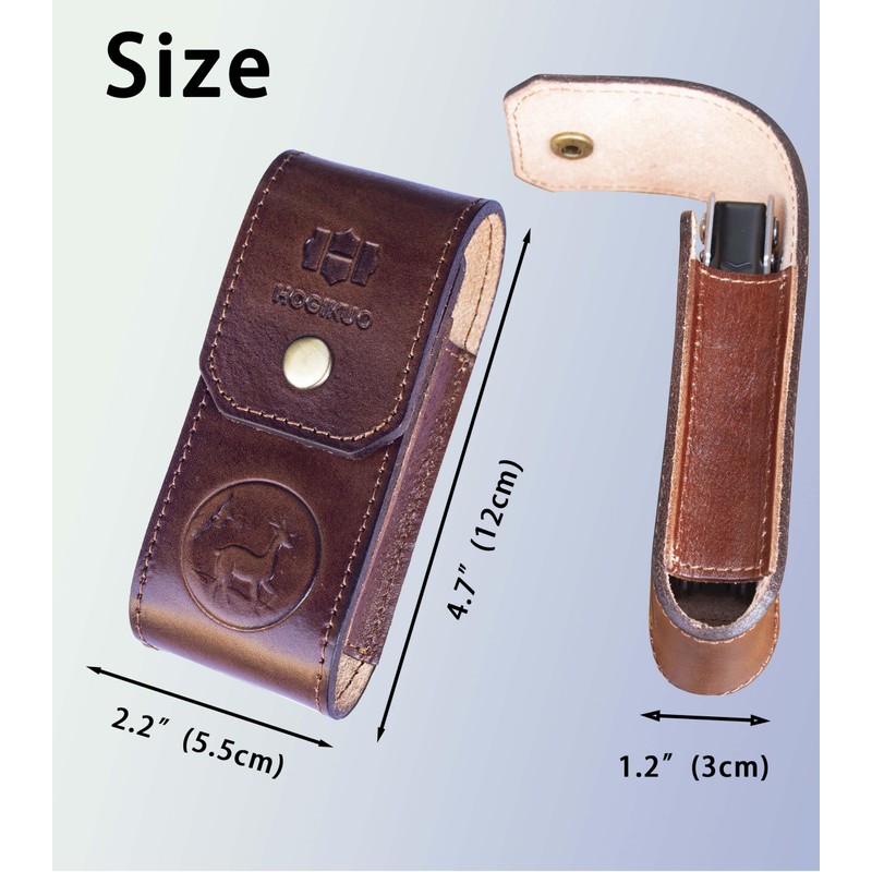 Leather Multitool Sheath，Multi Tool Holster for Leatherman, Gerber, SOG and
