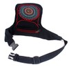 Fabric Waist Bag Casual Ethnic Designs 3 Bags with Zipper