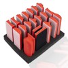 20pc Hand Sanding Block Set - Hook and Loop Interchangeable