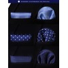 HISDERN TA3-01S Set of 3 Neckties and Pocket Squares, Luxury
