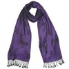 Purple Scarfs for Women - Butterfly Gifts for her -