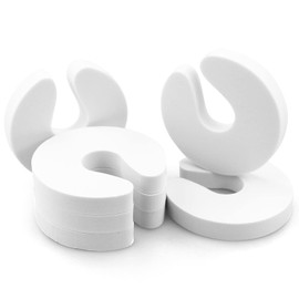 6 PCS Safety Door Stoppers, Door Guard Baby Finger Protection, Baby Proofing, Soft Foam Door Stopper, Avoid Finger Pinch Injuries, Slamming Doors, Children & Pets from Getting Locked in Room