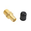 2 Pieces Brass Schrader Valve, NPT Tank Valves with 1/4"