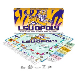 Late for the Sky Louisiana State LSU opoly, Purple, Gold