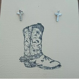 Unbranded Cross Earrings Posts NICE