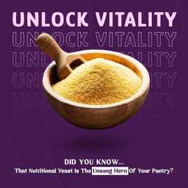 Country Life Nutritional Yeast Flakes with B-12, Fortified, Vegan, High Protein, Bulk Bag, 3lb