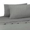 Brooklyn Flat Jersey Knit Sheet Set, Grey, Twin