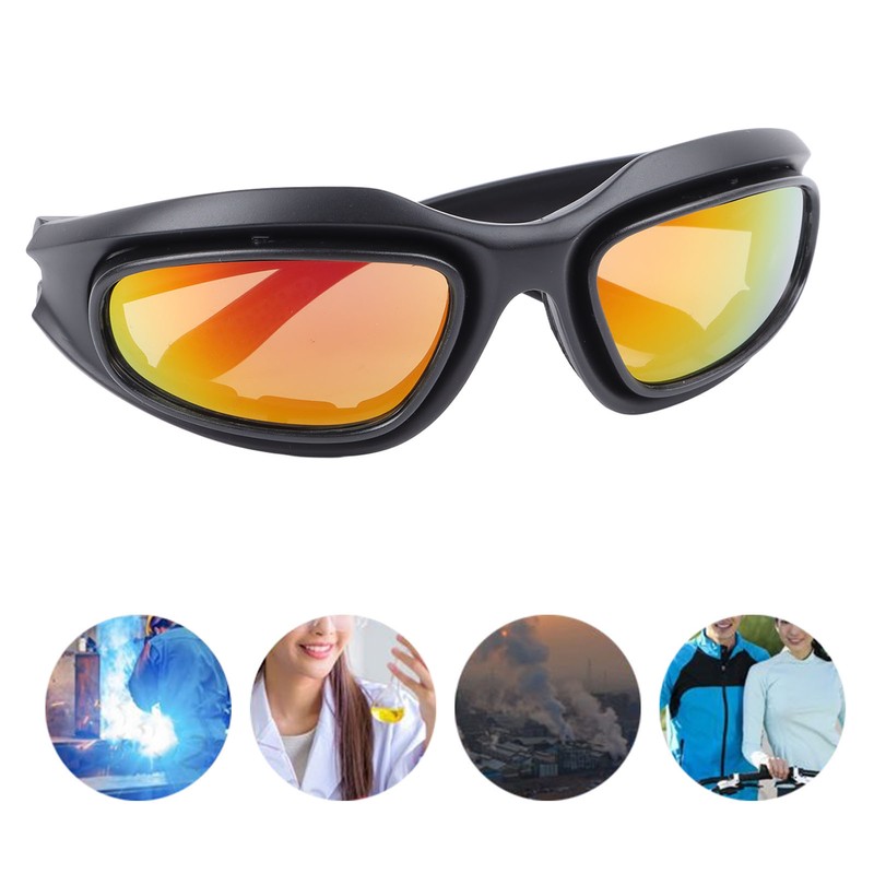 Polarized Motorcycle Riding Goggles Reduce Glare Full Frame Windproof Cycling