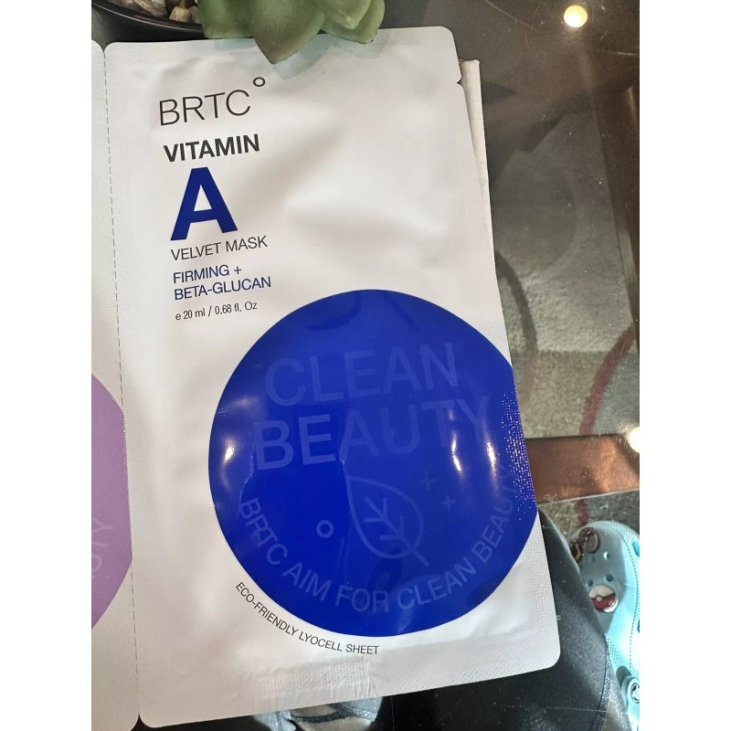 BRTC Vitamin B5 Velvet Mask & Vitamin A Velvet Mask