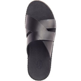 Chaco Women's Wayfarer Slide Sandal, Black, 5