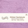 Crafasso 12" x 12" 300gms Heavy & Premium Glitter cardstock,