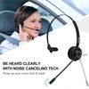 Call Center Headset Noise Cancelling Comfortable Adjustable Bluetooth Headset with