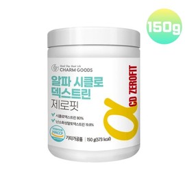 ChamGoods 알파 시클로 덱스트린 알파CD 알파시디 싸이클로 사이클로 분말 가루 150g Alpha Cyclodextrin AlphaCD AlphaSID Cyclo Powder 150g