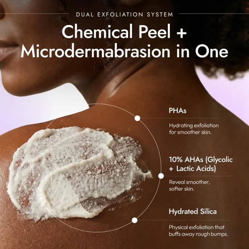Bump Eraser Body Scrub With 10% Ahas + Phas For