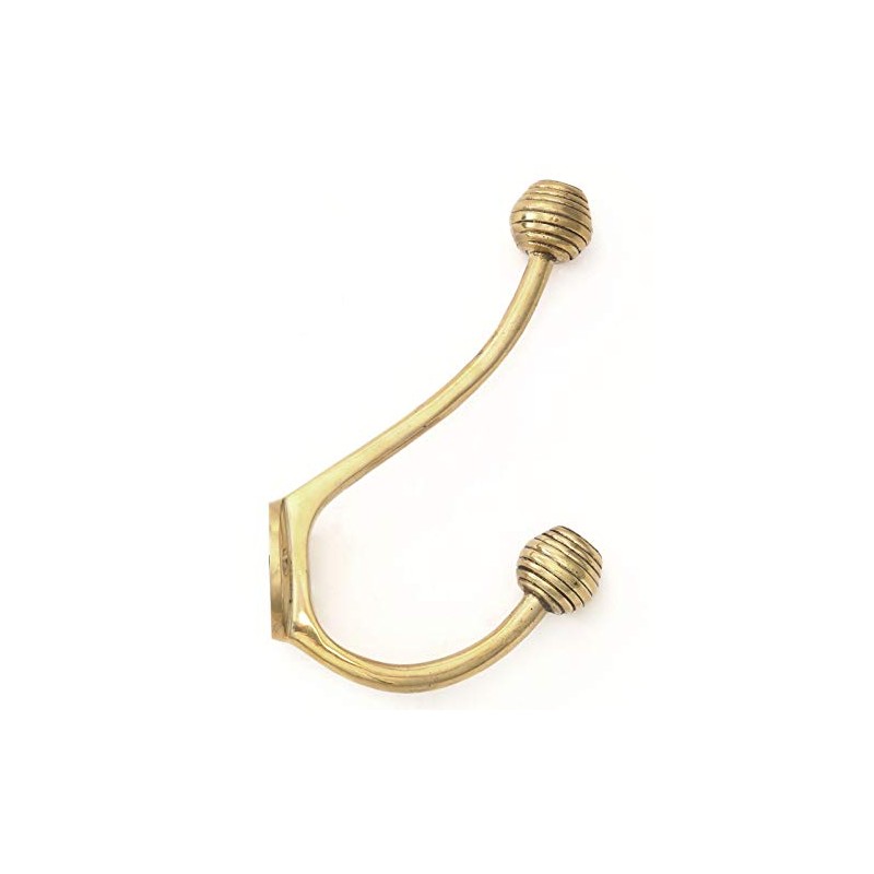 Castelion® Brass Beehive Hat and Coak Hook | Victorian Hat