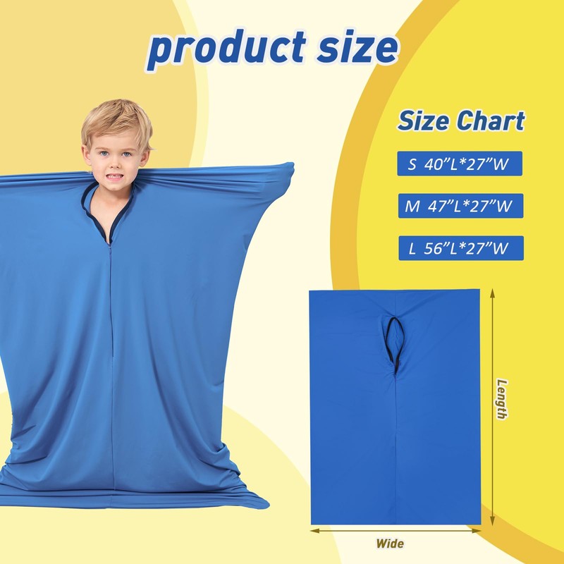 Sensory Body Sock for Kids,Sensory Sack for Relaxation, Focus,Sensory Integration,Body