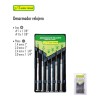 Kit Desarmadores Joyero Relojero Celulares Electronica Lion